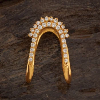 Elegant Silver Temple Finger Ring for Traditional Look